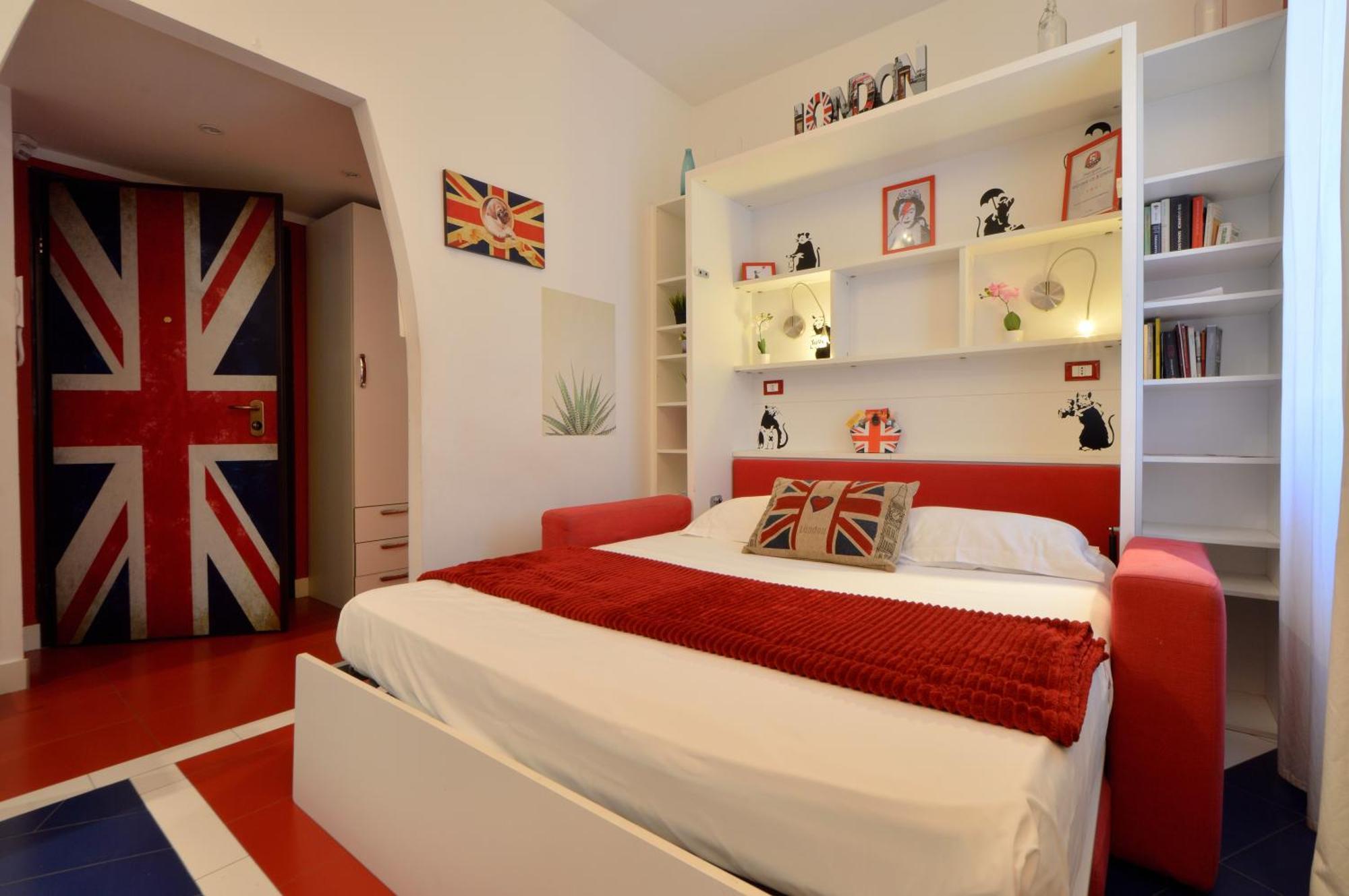 Appartamento Bellissimo Mini Deluxe Di Design E A Tema Inghiterra - Potente Wi-fi Ottimo Il Collegamento Con Aeroporto Di Malpensa E Rho Fiera, Vicino A 3 Linee Metropolitane *